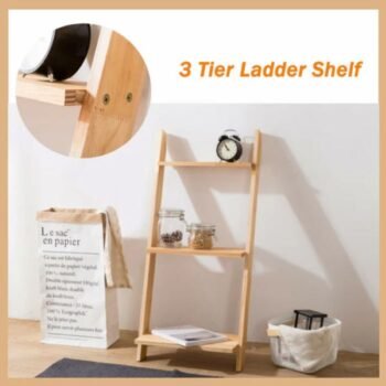 CHUJUN | Creative Wooden Multilevel Storage Shelf [three layers]